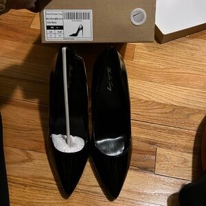 Elisabet Tang High Heels, Womens Pointed Toe Slip on Stilettos